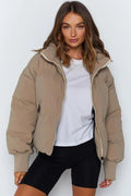 Warm Women's Quilted Puffer Coat