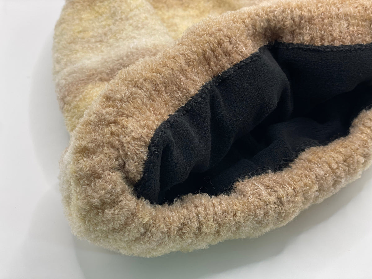 Pandaize Gradient Color Warm Fleece Outdoor Knit Hat - Stylish and Versatile