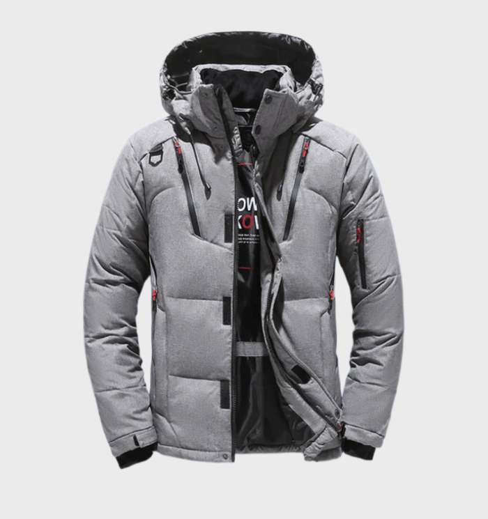 Warm Insulated Men's Winter Parka Coat