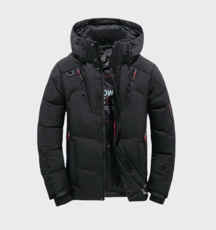 Warm Insulated Men's Winter Parka Coat