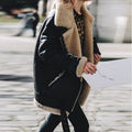 Warm Oversized Parka Coat | Zip Up Belted Jacket