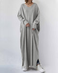 Stylish Long Sleeve Winter Maxi Dress for Women