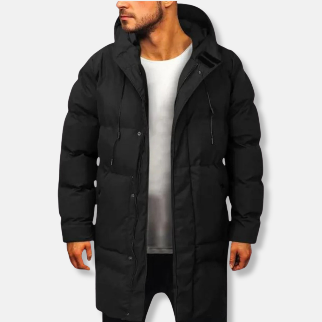 Warm Quilted Hooded Winter Parka