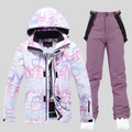 Warm Snow Ski Jacket Pant Set