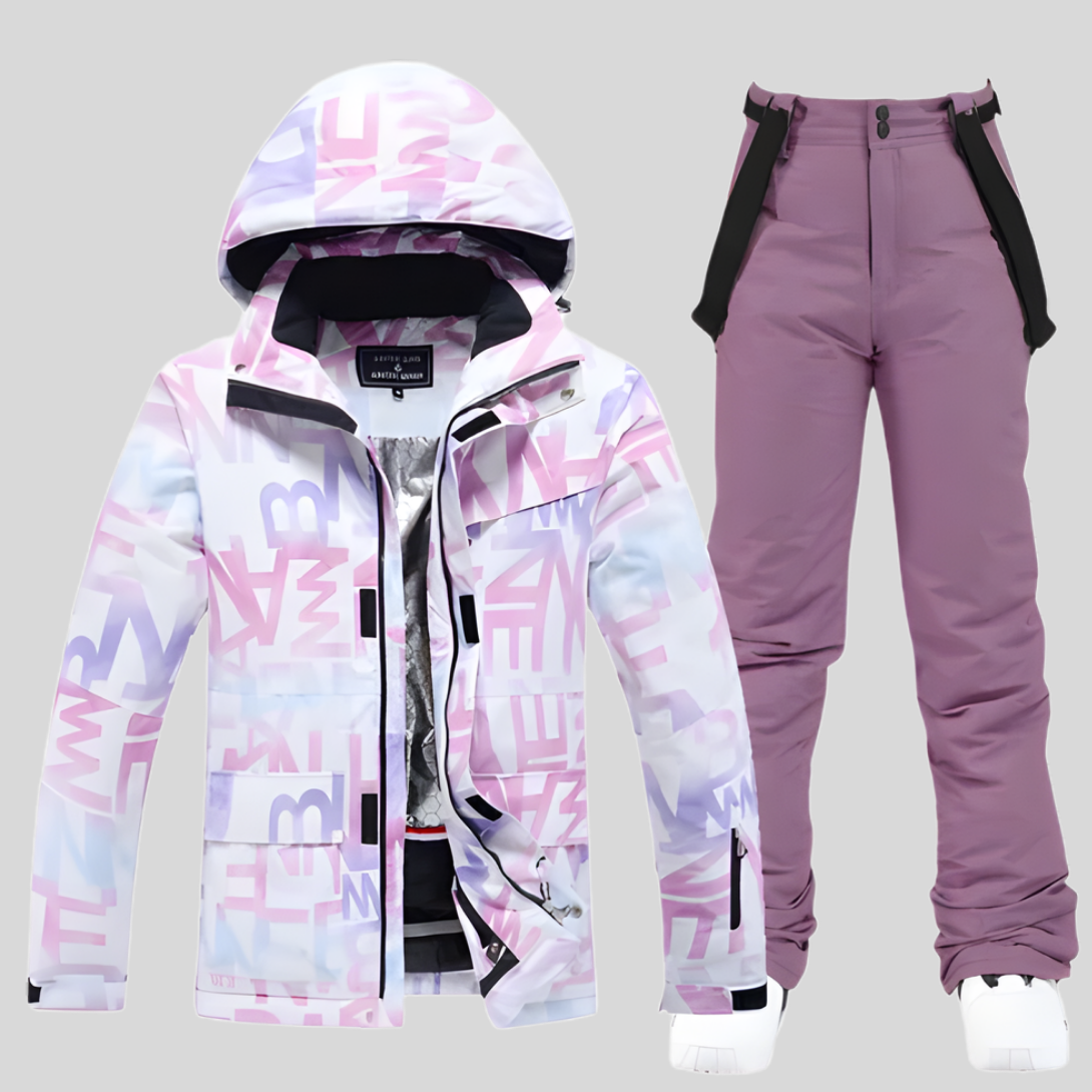 Warm Snow Ski Jacket Pant Set
