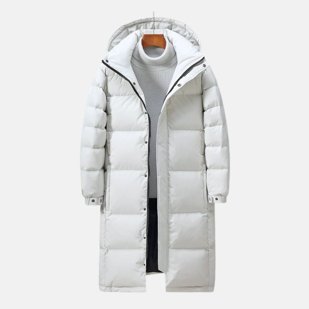Warm Quilted Puffer Parka Coat