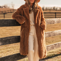 Cozy Oversized Teddy Parka | Hooded Faux Fur Coat