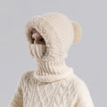Pandaize 3-in-1 Winter Hat Scarf Mask Set - Fleece Lined