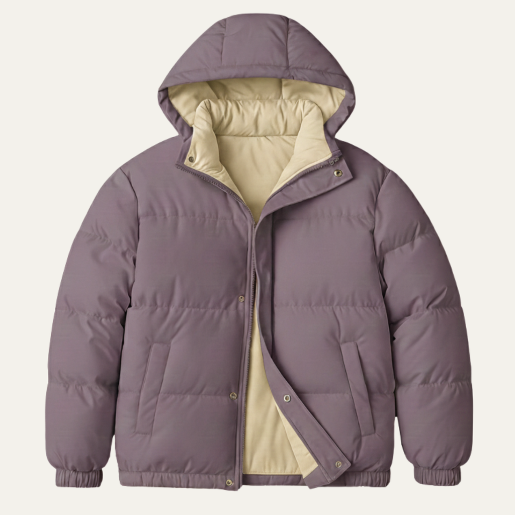 Thermal Insulated Men's Puffer Hooded Winter Coat