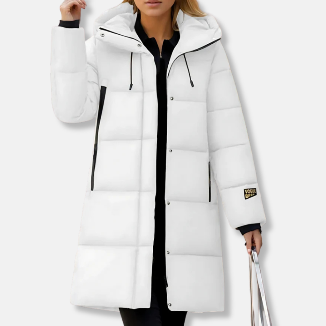 Warm Hooded Puffer Coat
