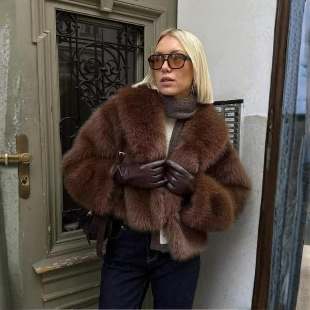 Luxury Faux Fur Oversized Winter Coat