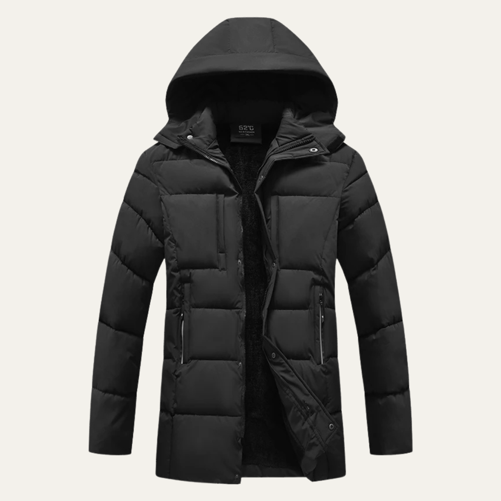 Warm Waterproof Men's Cotton Parka Jacket