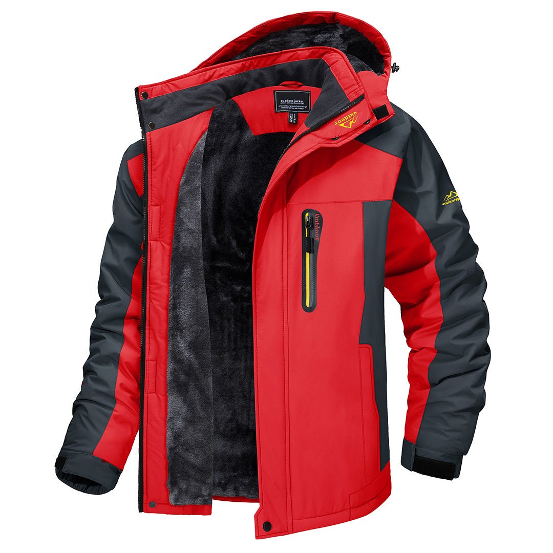 Warm Waterproof Men's Winter Jacket