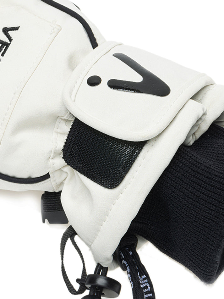 Vector Glide Kevlar 3-in-1 Snowboard & Ski Mittens With Wrist Guard