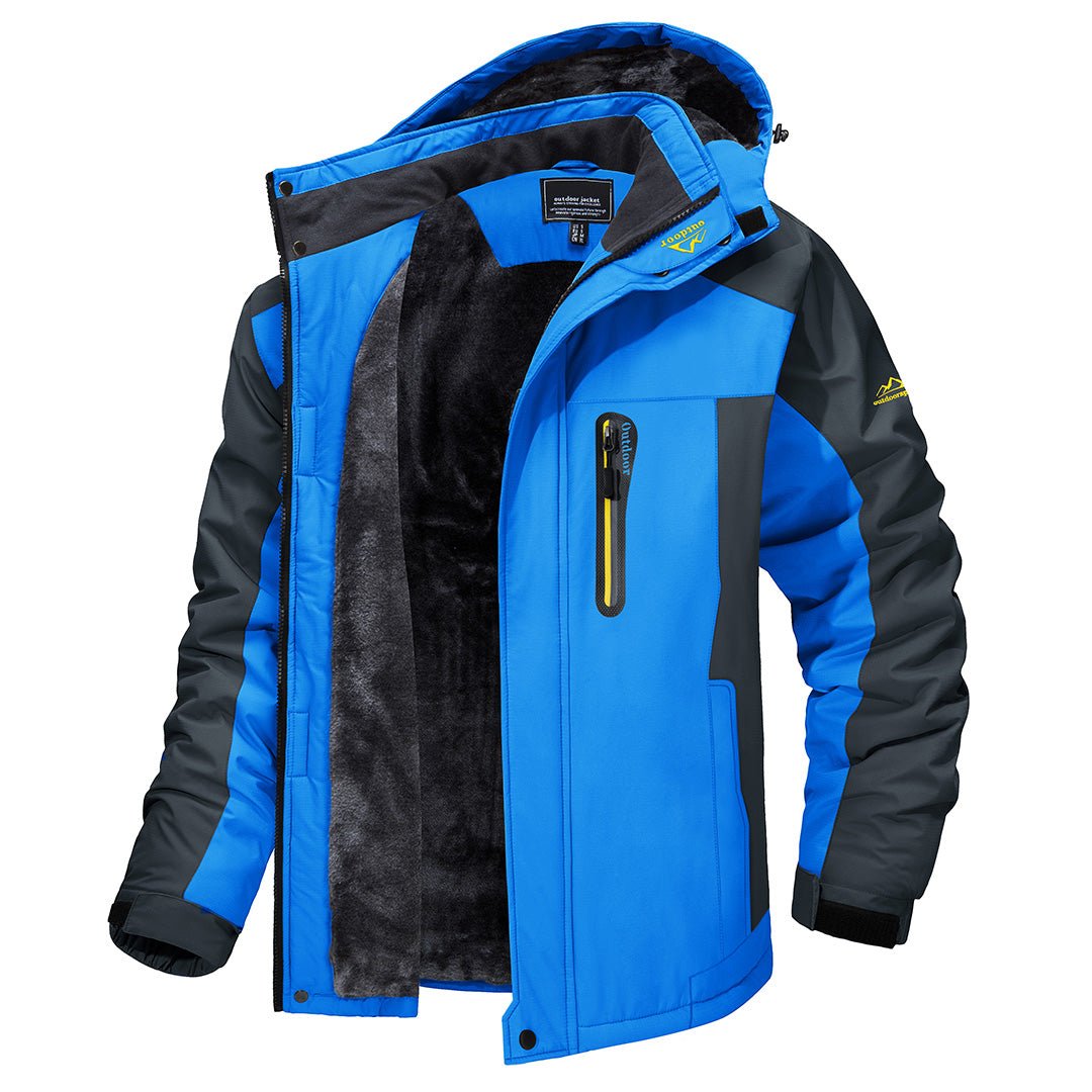 Warm Waterproof Men's Winter Jacket