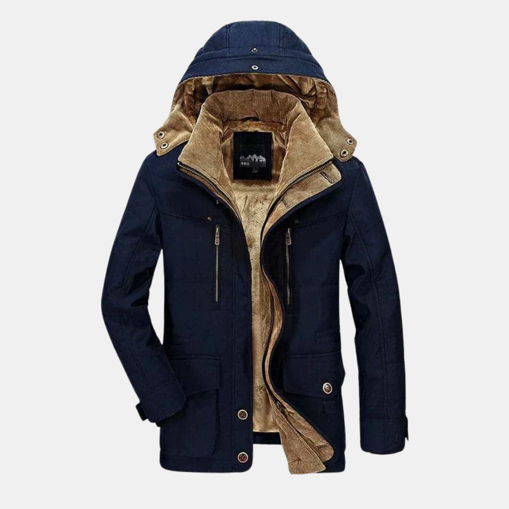Warm Fleece Lined Winter Coat
