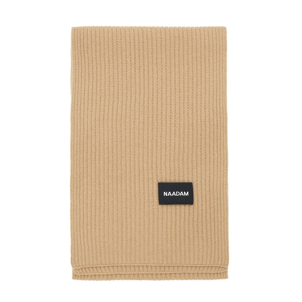 Signature Cashmere Ribbed Scarf