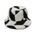 Boho Plush Fisherman Hat - Cozy Geometric Winter Style