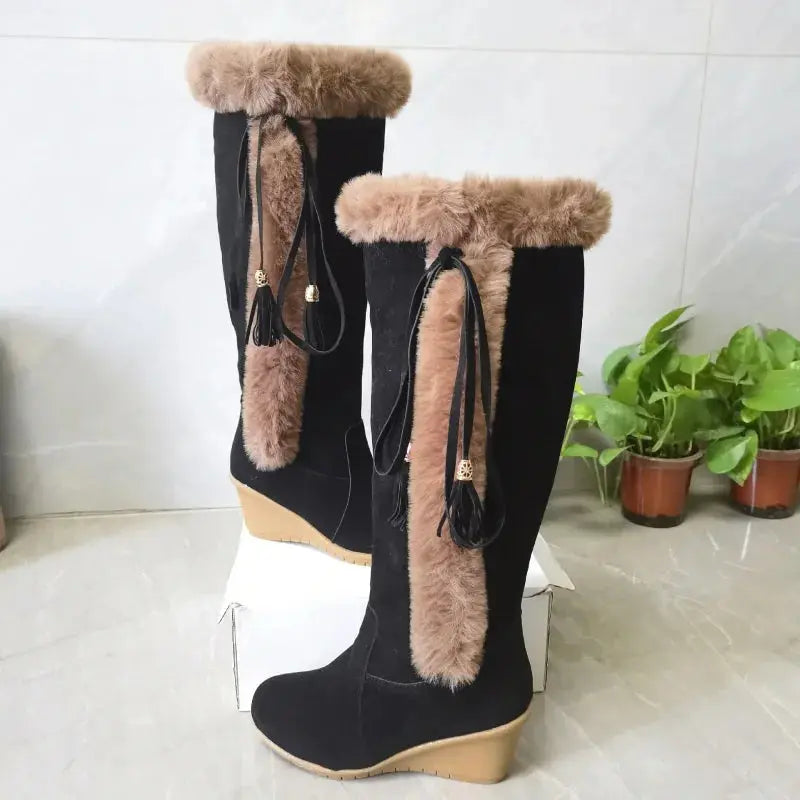 Tall Cozy Women's Winter Boots