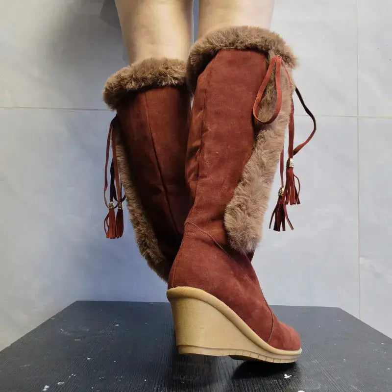 Tall Cozy Women's Winter Boots