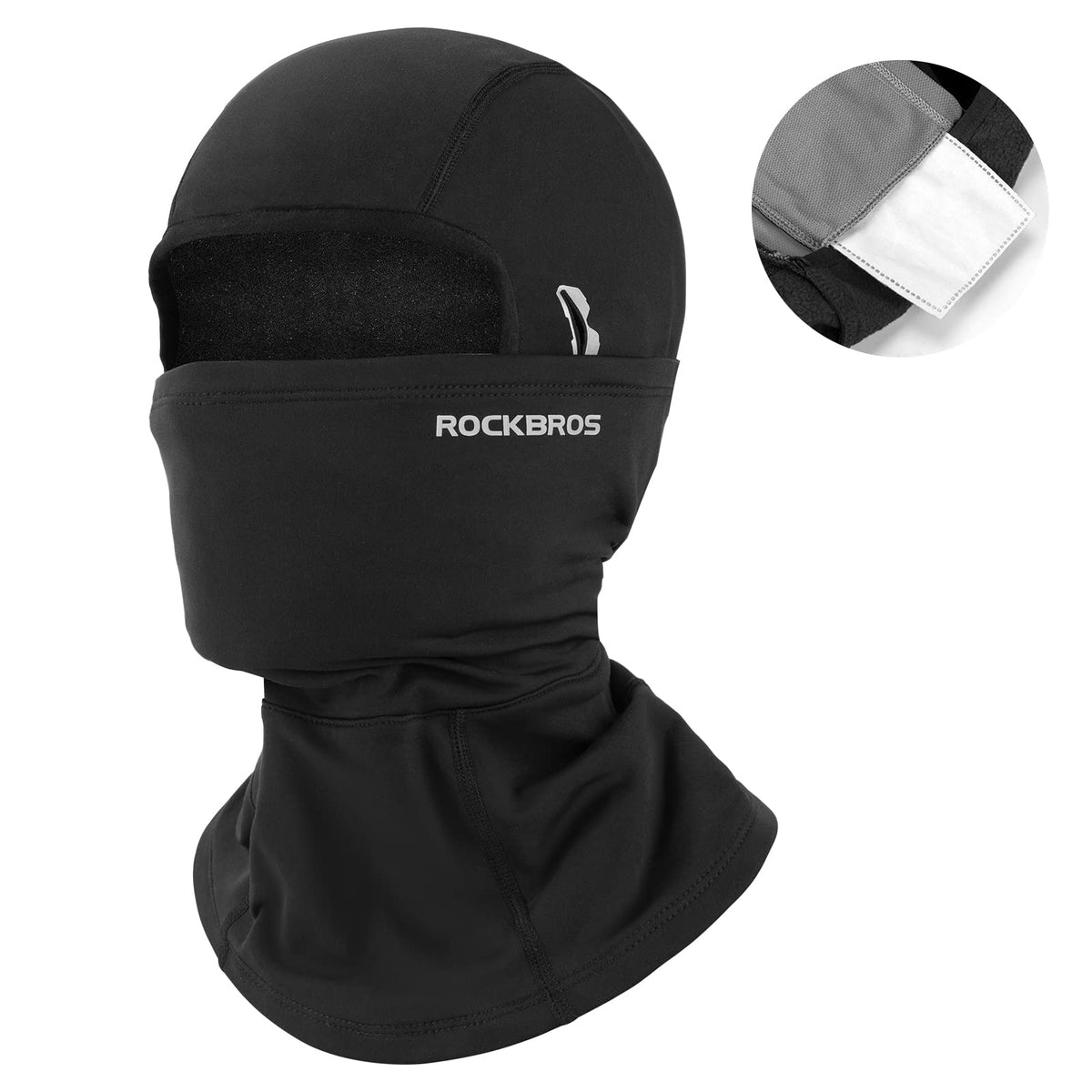 ROCKBROS Balaclava Ski Mask, Windproof Thermal Winter Neck Warmer Hood for Men  Women