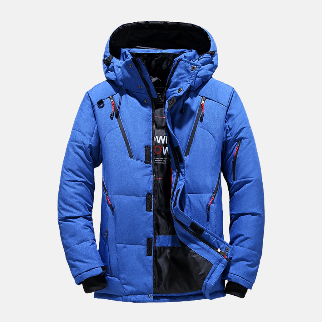 Comfortable Quilted Down Parka | Hooded Puffer Jacket