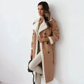Ladies Classic Trench Overcoat