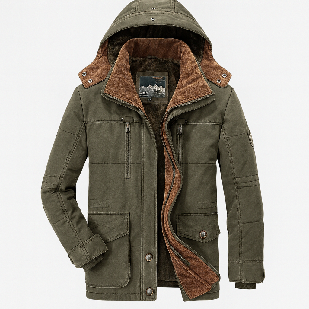 Waterproof Insulated Men's Winter Coat Warm Outdoor