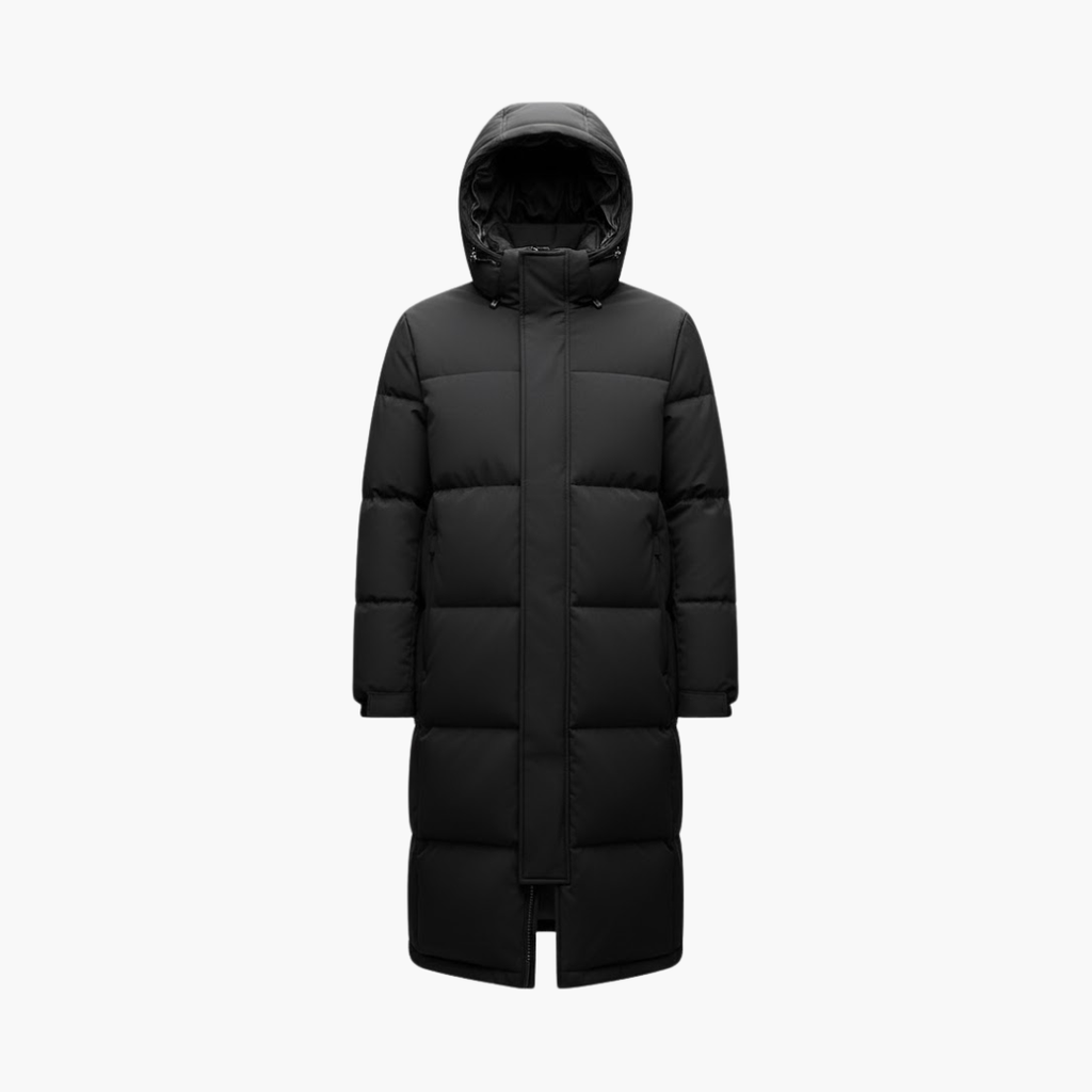 Warm Waterproof Parka Coat for Men with Hood