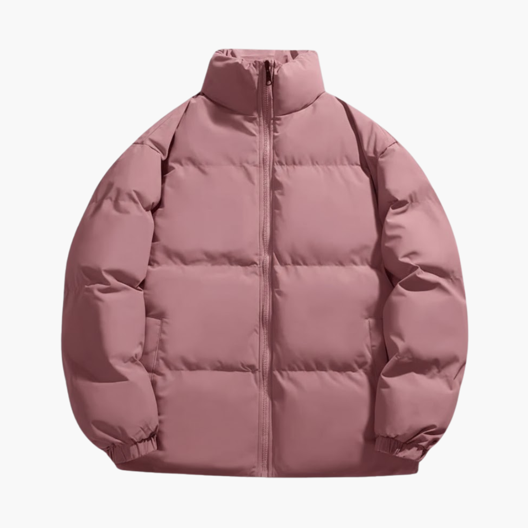 Warm Waterproof Men's Padded Zip Jacket