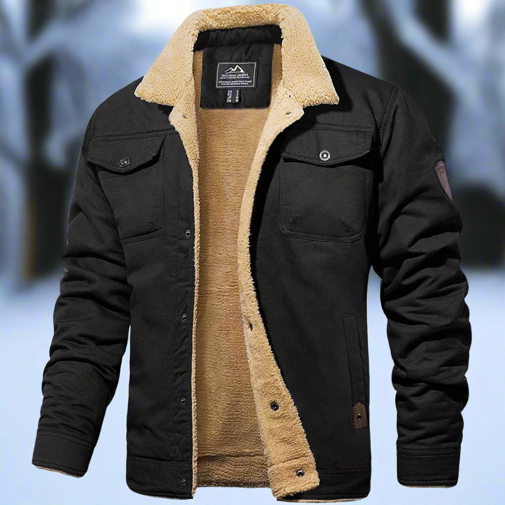 Cozy Fleece Lined Denim Jacket