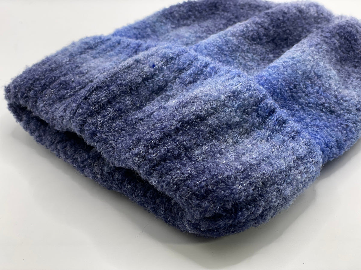 Pandaize Gradient Color Warm Fleece Outdoor Knit Hat - Stylish and Versatile