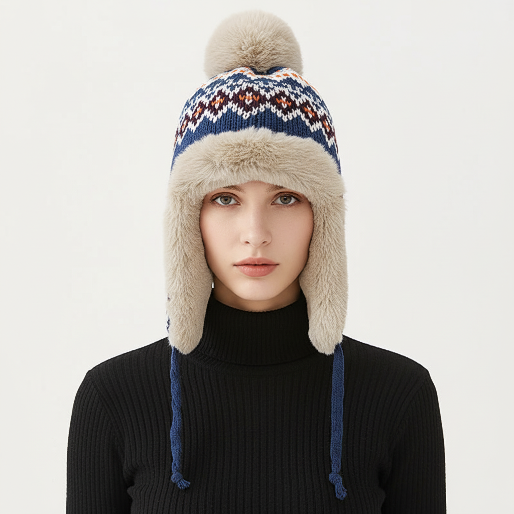 Warm Beanie with Earflaps - SnugHat