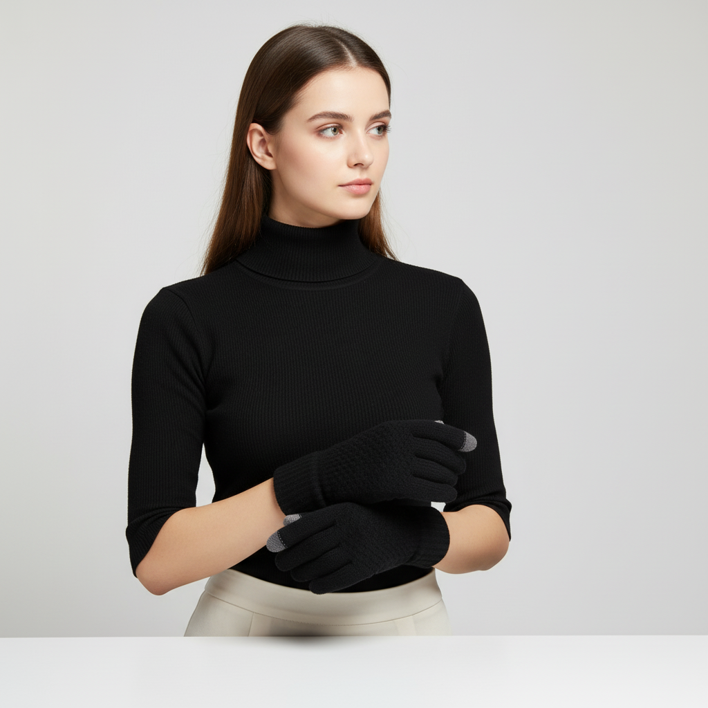 Warm Fleece Touchscreen Gloves