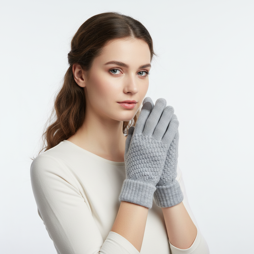 Warm Fleece Touchscreen Gloves