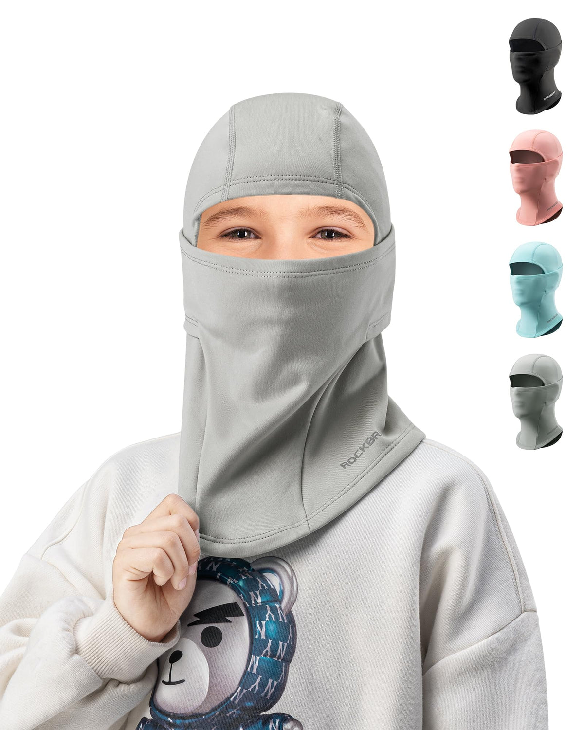 ROCKBROS Windproof Winter Balaclava Ski Mask for Kids