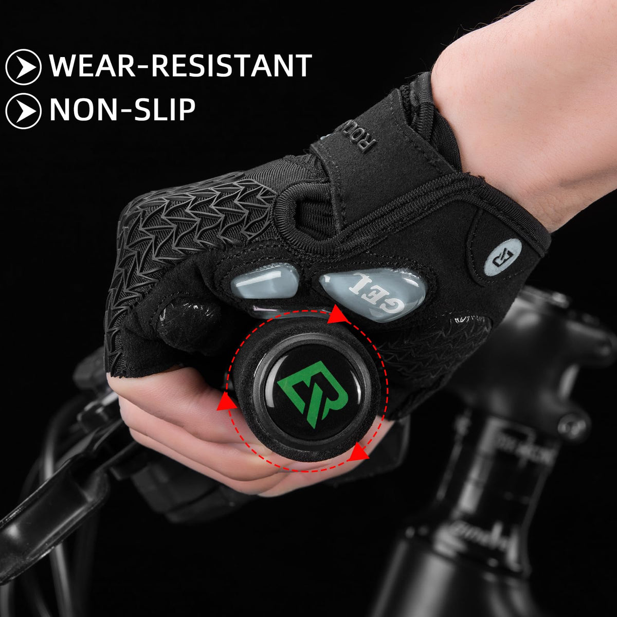 ROCKBROS Winter Cycling Windproof Anti-Slip Thermal Bike Gloves for Cycling,Biking,Running