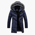 Waterproof Quilted Men's Winter Parka Jacket