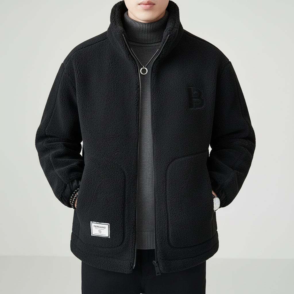 Warm Fleece Coat for Men