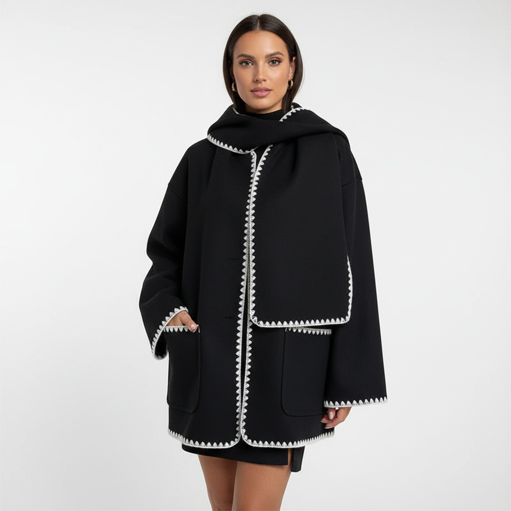 Warm Women's Wool Winter Coat