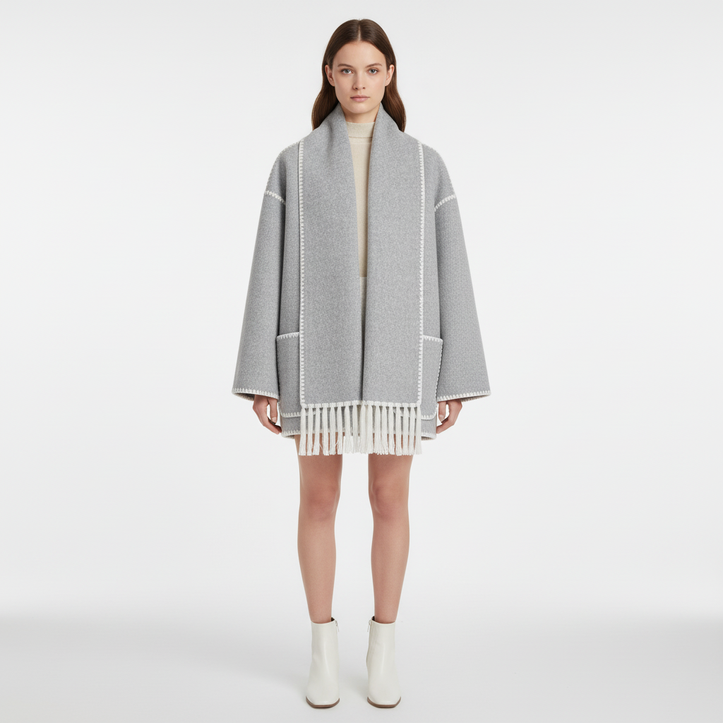 Warm Women's Wool Winter Coat