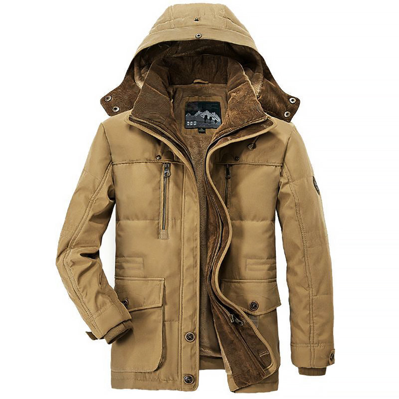 Casual Hooded Padded Winter Parka Jacket
