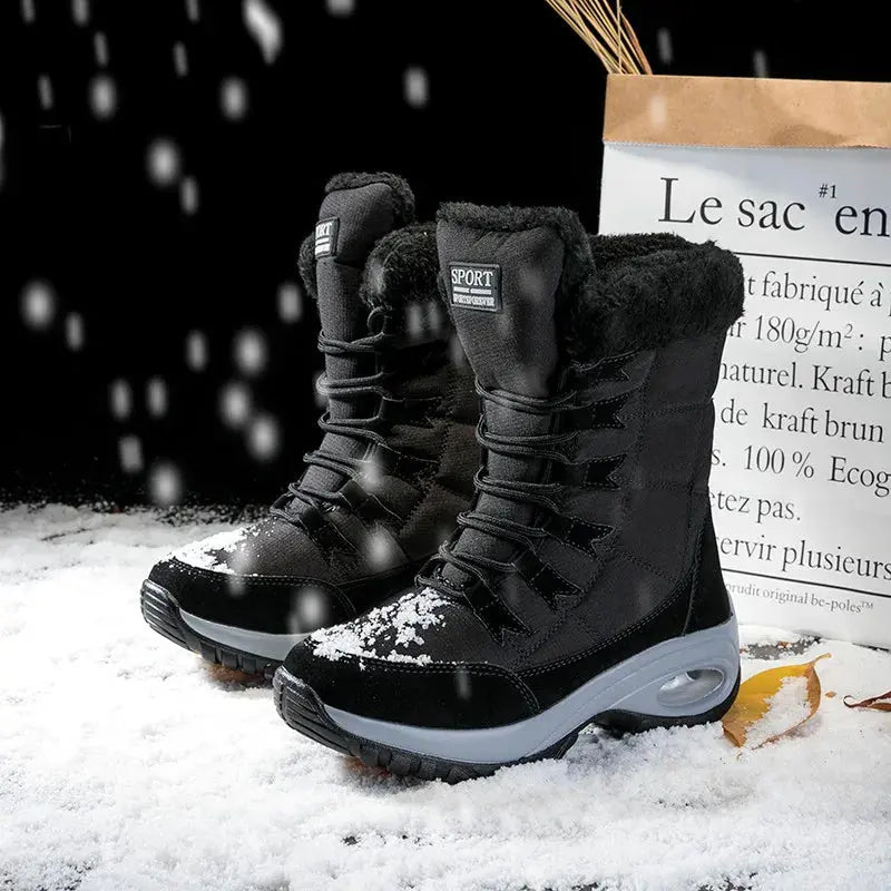 Warm Insulated Women's Winter Snow Boots
