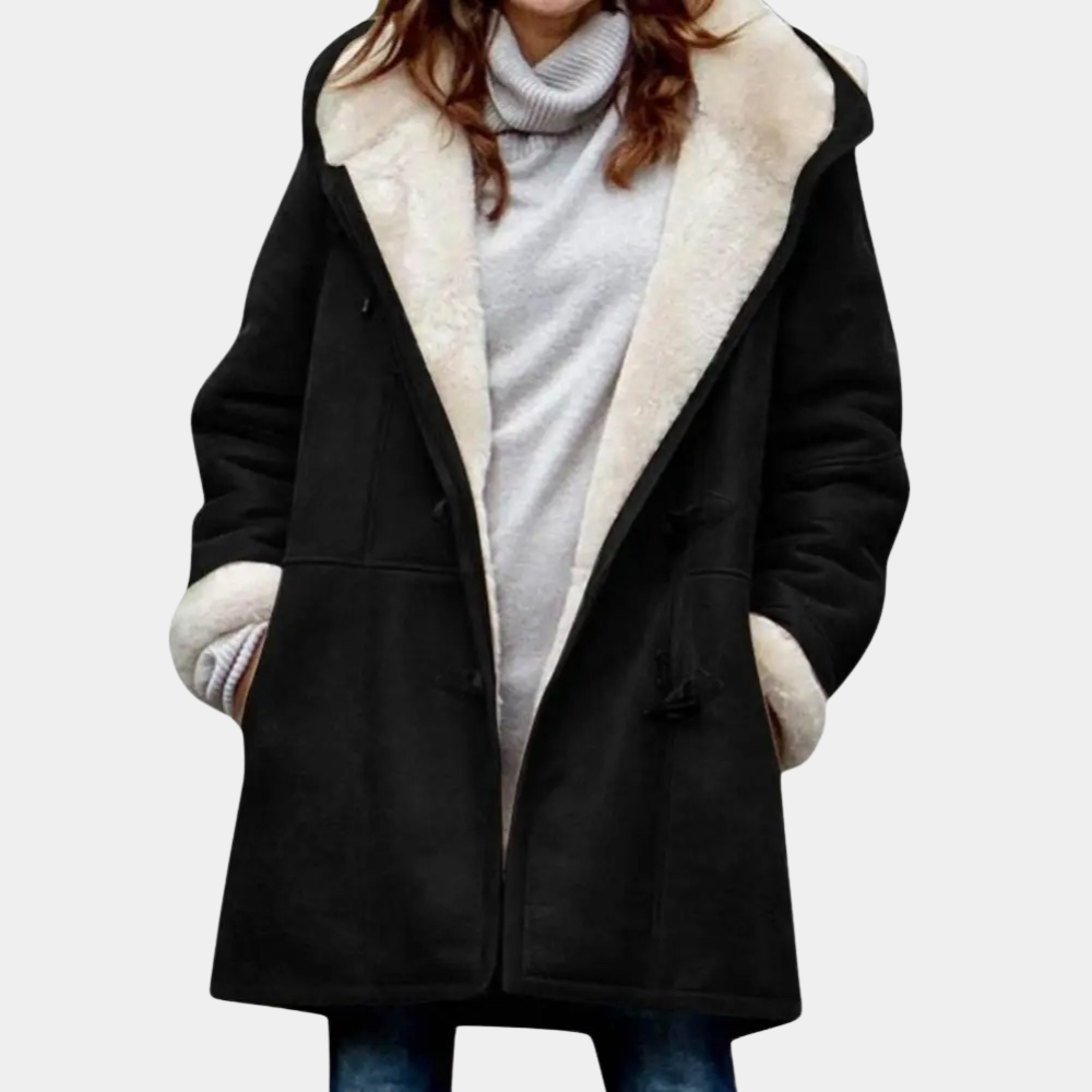 Soft Fleece Oversized Hooded Winter Jacket