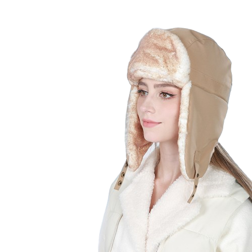 Pandaize Tech Aviator Hat: Outdoor Cold-Weather Protection, Water-Resistant, Fleece-Lined, Thickened, Ear Protection, Ski Cap