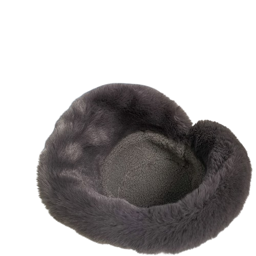 Pandaize Women's Plush Trim Winter Bucket Hat – Cozy, Ear-Protecting, Versatile Cold-Weather Hat
