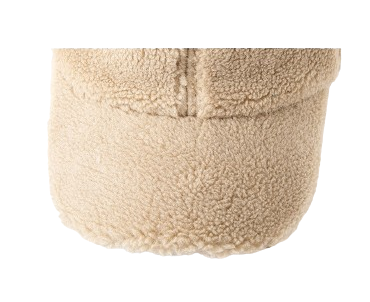 Lambswool Hat: Fashionable All-Match Plush Duckbill Cap for Autumn/Winter - Thickened for Warmth, Baseball Style