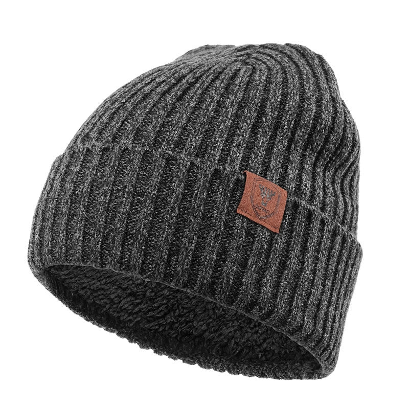 Warm Thick Cuffed Winter Beanie