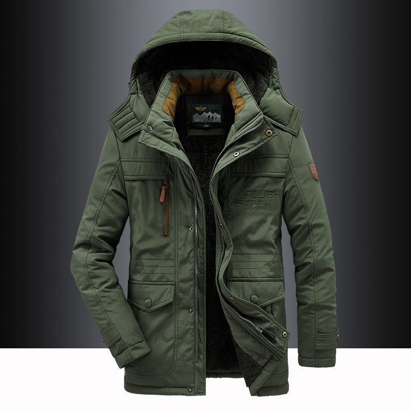 Insulated Waterproof Men's Parka Coat