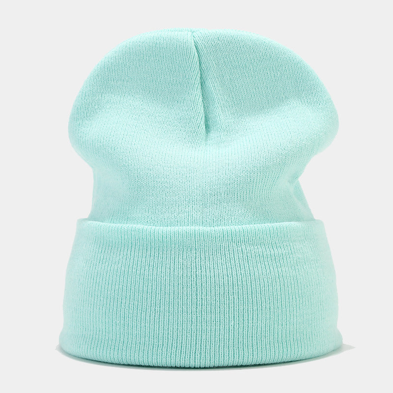 High-Quality Knit Beanie for Men and Women - Stylish Outdoor Cold Hat for Fall/Winter, Solid Color, Trendy Warmth, Light Layers Hat